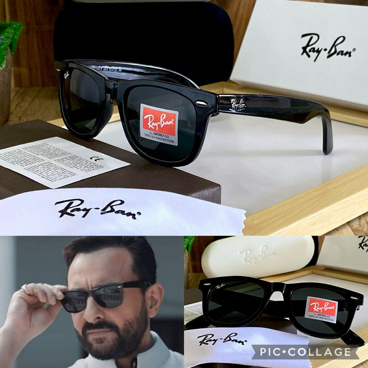 Latest Fancy All Season Special Ray Ban RB Wayfarer Trending Hot Favorite Fashionable Sunglass For Unisex.