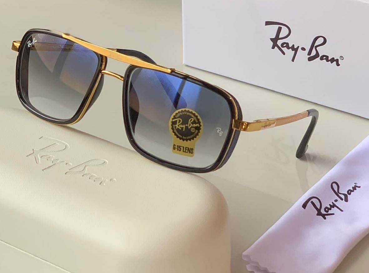 RAY-BAN New Modern Stylish Addition Shaded 4413 Side Cap Square Sunglass For Unisex