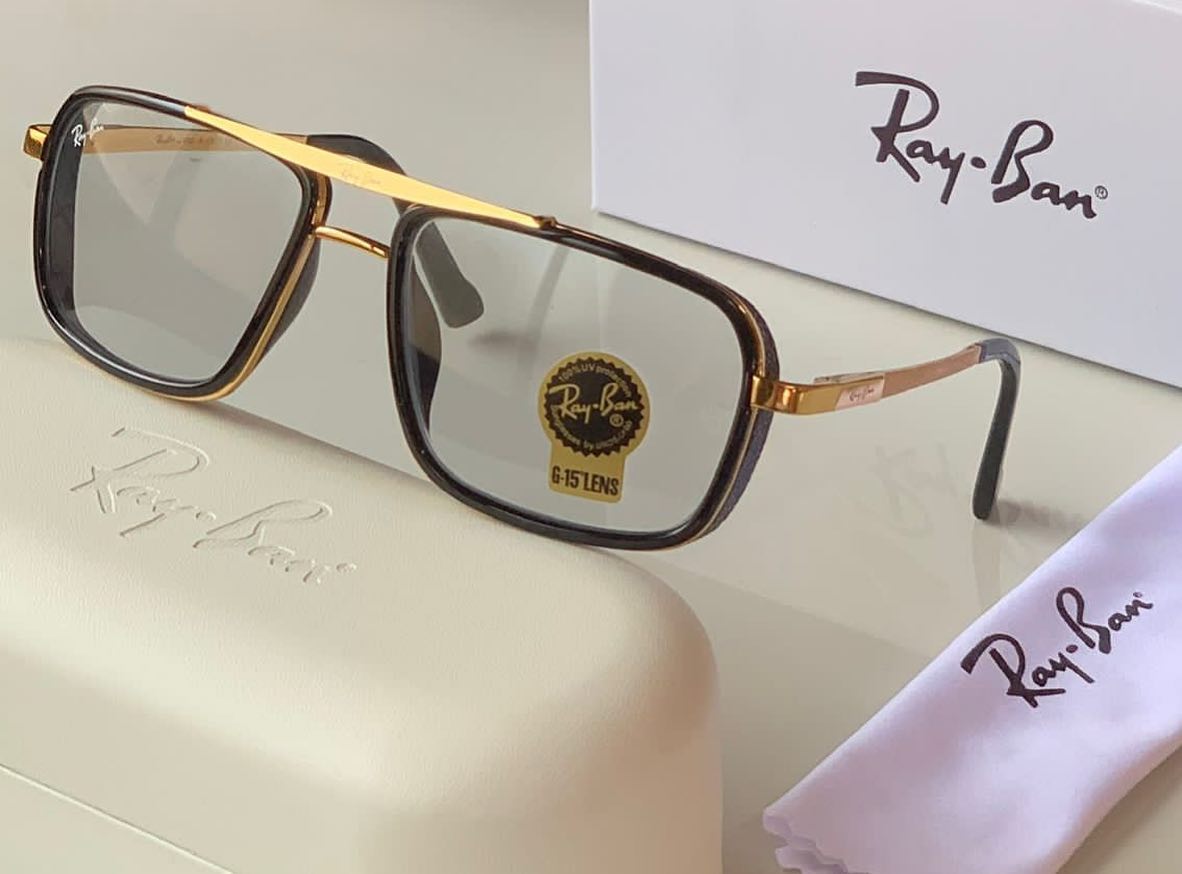 RAY-BAN New Modern Stylish Addition Shaded 4413 Side Cap Square Sunglass For Unisex