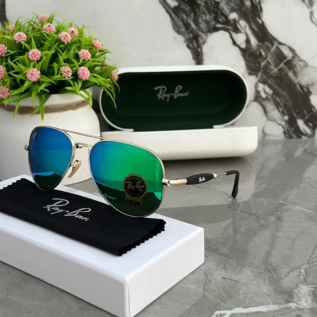 RAY-BAN New Modern Stylish Addition 3517 Oval Sunglass For Unisex